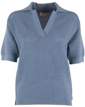 P.A.R.O.S.H. Renfield V-Hals Truien - Blauw