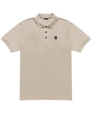 Refrigiwear Basic Polo Mit Farbkontrasten - Natur