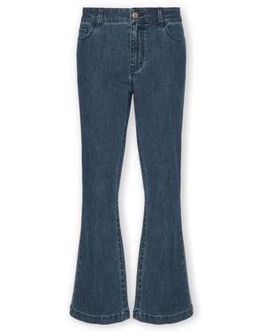 Elena Miro Boot-Cut Jeans - Azul