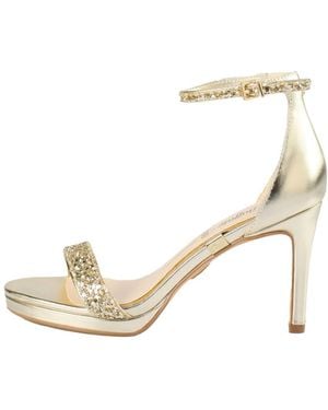 Buffalo High Heel Sandals - Natural