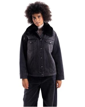 ViCOLO Denim Jackets - Noir