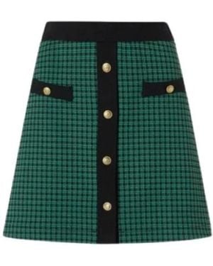 Marella Mini Rok Arad Buttons - Groen