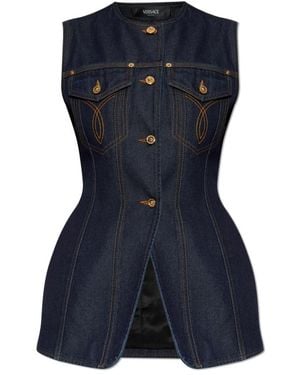 Versace Vests - Blue