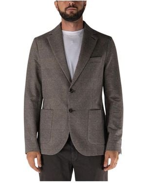 Circolo 1901 Prince Of Wales Check Jacke - Braun