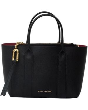 Marc Jacobs Tassen ,Zwart ,Leer Pop J Marc Small Work Tote