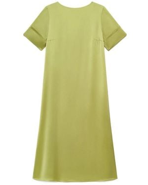 Maliparmi Shiny Cady Kleid - Grün