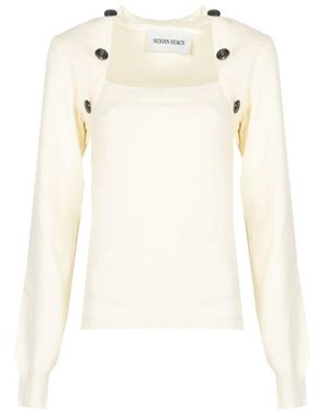 Silvian Heach Pulls - Blanc