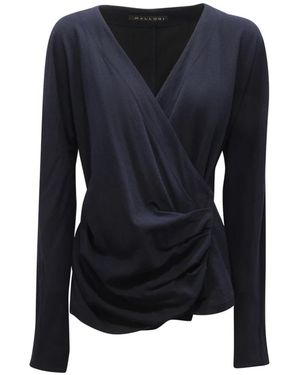 Malloni Tops ,Blauw ,Katoen M20I5030 Jacket