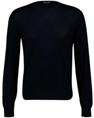 Tom Ford Round-Neck Knitwear - Blu
