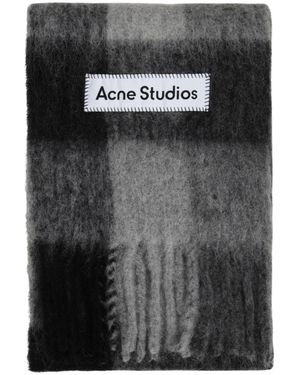 Acne Studios Accessoires ,Zwart ,Wol Sjaal