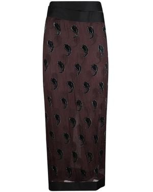 Tory Burch Maxi Skirts - Brown