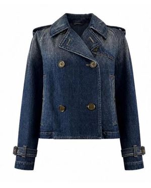 Burberry Denim Jackets - Azul