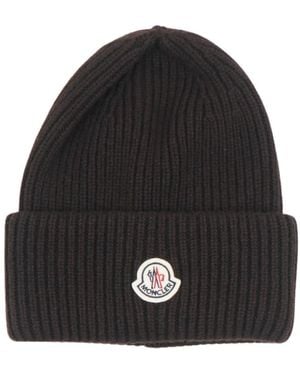 Moncler Beanies - Negro