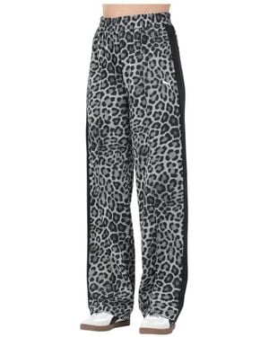 PUMA Wide Trousers - Grigio
