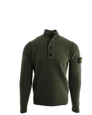 Stone Island Turtlenecks - Green