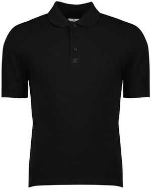 Courreges Polo Shirts - Black