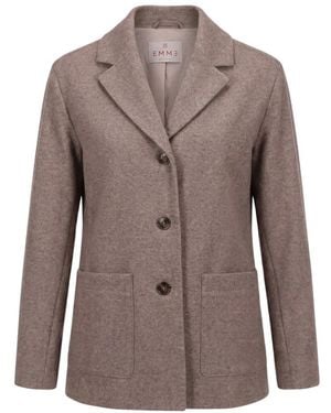 Marella Jassen ,Katoen Quieto Blazer - Bruin