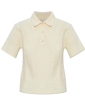 JW Anderson V-Neck Knitwear - Neutro