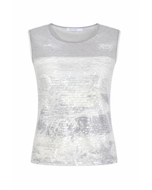 Patrizia Pepe Sleeveless Tops - Gris
