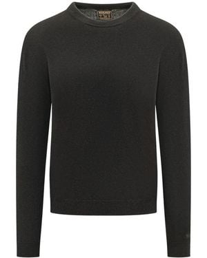 Woolrich Round-Neck Knitwear - Noir