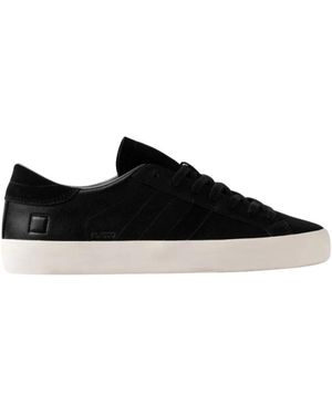 Date Schoenen ,Zwart ,Katoen Hill Low Basic