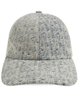 Emporio Armani Denim Baseball Cap - Grau