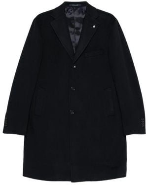 Tagliatore Jassen ,Blauw ,Cappotto Foderato Bruce - Zwart