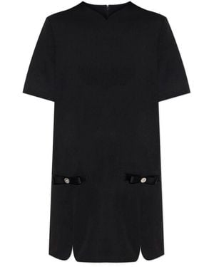 Versace Wollkleid - Schwarz