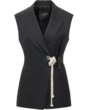 The Seafarer Vests - Negro