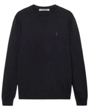 Trussardi Rundhals-Strickpullover - Schwarz