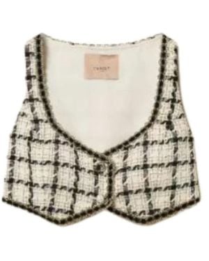 Twinset Vests - Neutro