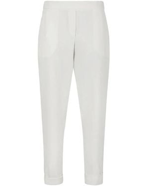 P.A.R.O.S.H. Cropped Trousers - Blanco