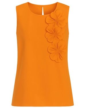 Clips Oranges Blumen Tanktop