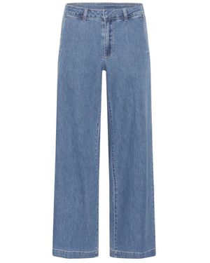 My Essential Wardrobe Weite Mid X-Wide Jeans - Blau