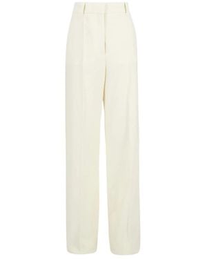 Stella McCartney Straight Trousers - White