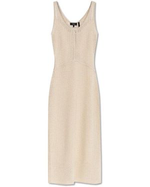 Theory Kleedjes ,Jurk Met Bandjes - Wit