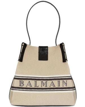 Balmain Bucket Bags - Neutro