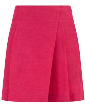 Alberta Ferretti Casual Shorts - Pink