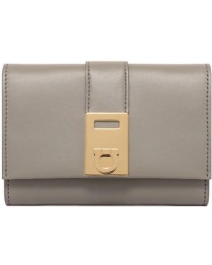 Ferragamo Wallets & Cardholders - Metallic