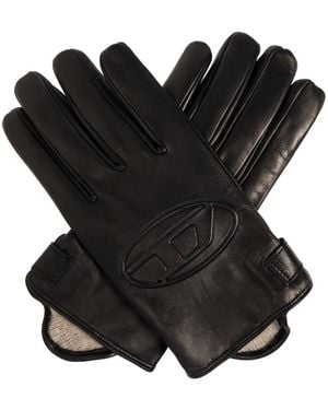 DIESEL Guantes 'g-reies' - Negro