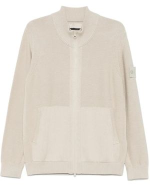 Stone Island Cardigans - Blanco