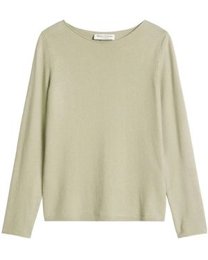 Marc O' Polo Truien & Vesten ,Groen ,Wol Ronde Hals Gebreid