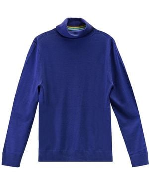 Paul Smith Turtlenecks - Blue
