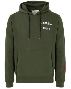 In Gold We Trust Hoodies - Verde
