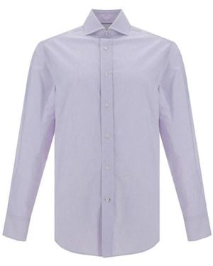 Brunello Cucinelli Formal Shirts - Viola
