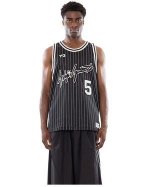 Y-3 Sleeveless Tops - Nero