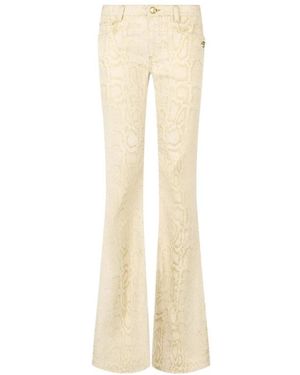 Roberto Cavalli Flare Jeans - Natural