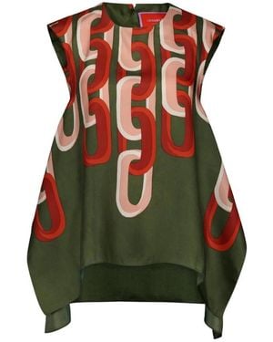 La DoubleJ Sleeveless Tops - Green