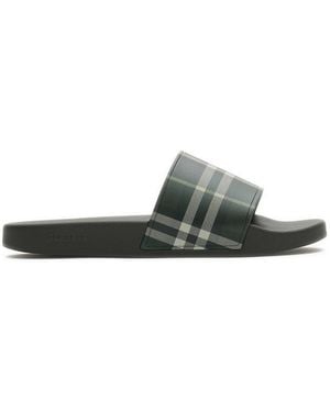 Burberry Sliders - Green