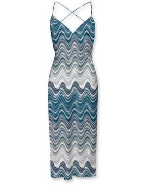 MC2 Saint Barth Midi Dresses - Blue